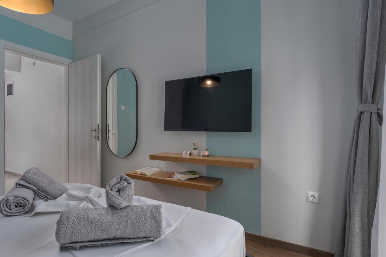 Estia Thessaloniki Apartment, Cozy, Spacious, Sunny, 2 Rooms-5 Beds المظهر الخارجي الصورة