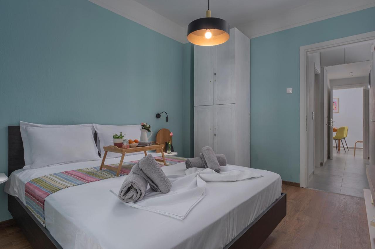 Estia Thessaloniki Apartment, Cozy, Spacious, Sunny, 2 Rooms-5 Beds المظهر الخارجي الصورة