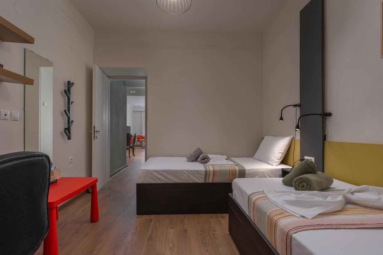 Estia Thessaloniki Apartment, Cozy, Spacious, Sunny, 2 Rooms-5 Beds المظهر الخارجي الصورة