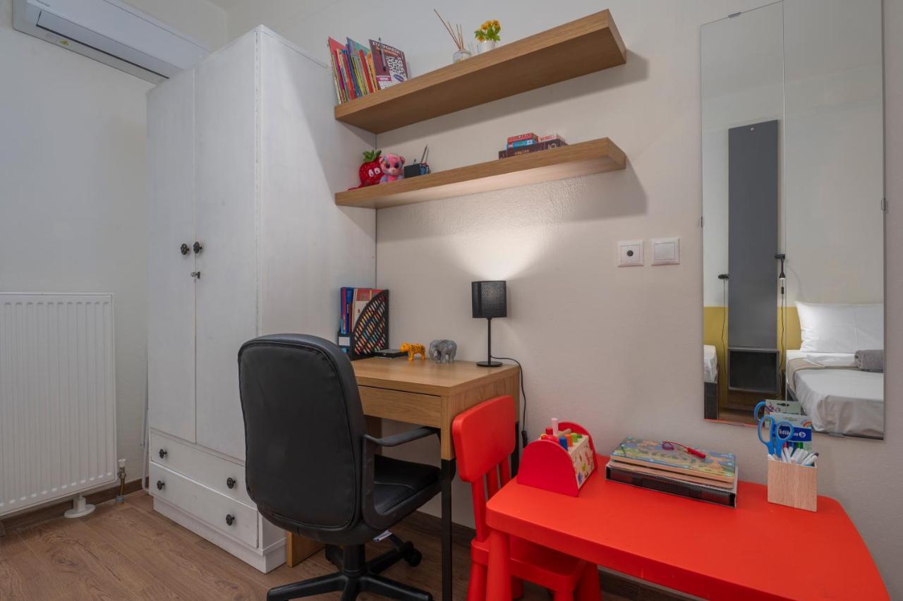 Estia Thessaloniki Apartment, Cozy, Spacious, Sunny, 2 Rooms-5 Beds المظهر الخارجي الصورة